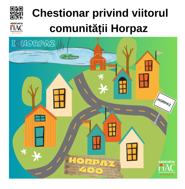 Chestionar privind viitorul comunității Horpaz